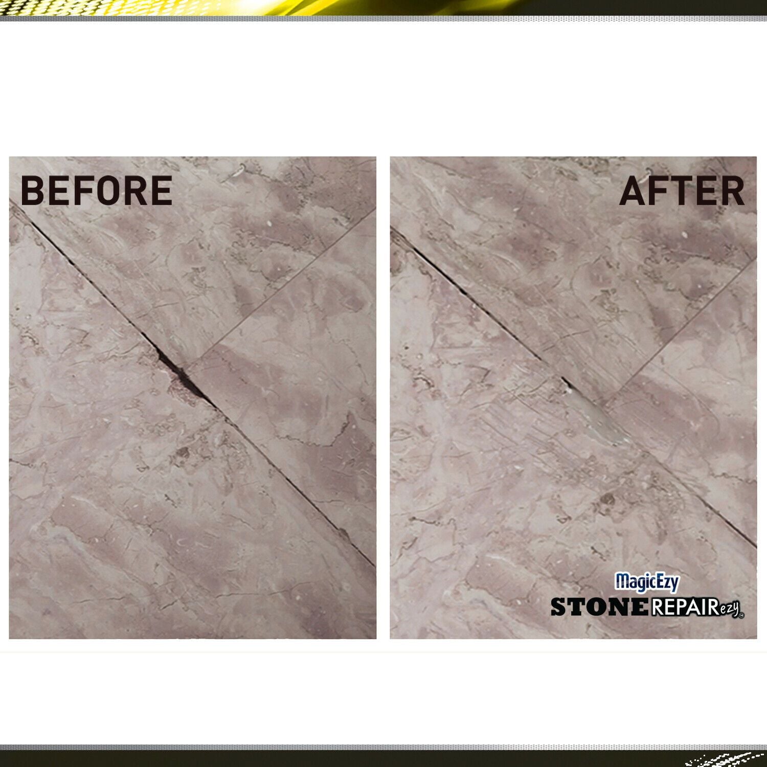 Natural Stone Repair Kit - Marble & Granite, Cracks, Countertop Repair